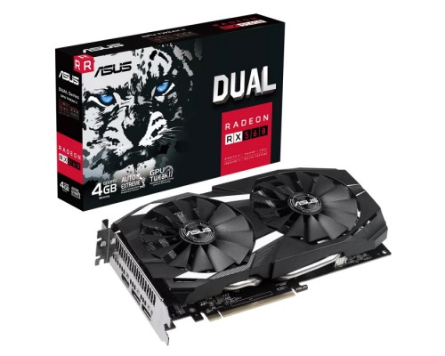 Видеокарта DUAL-RX560-4G /RX560,HDMI,DP*2,4G,D5 90YV0HG0-M0NA00 (730866)