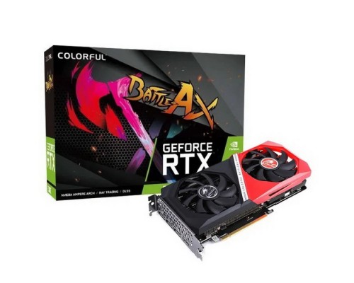 Видеокарта RTX3060 NB DUO 8GB-V 8GB GDDR6 128bit 3xDP+HDMI