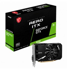 Видеокарта GTX1630 AERO ITX 4GB OC GDDR6 64-bit HDMI DP DL-DVI-D RTL (003537) (GTX 1630 AERO ITX 4G OC)                                                                                                                                                   