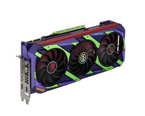 Видеокарта ROG-STRIX-RTX3090-O24G-EVA RTX3090,HDMI*2,DP*3,24G,D6 (90YV0F98-M0NM00) (721215)