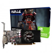 Видеокарта Ninja GT1030 PCIE (384SP) 4GB 64BIT GDDR4 (DVI/HDMI) 4GB 64BIT GDDR4 DVI HDMI                                                                                                                                                                  