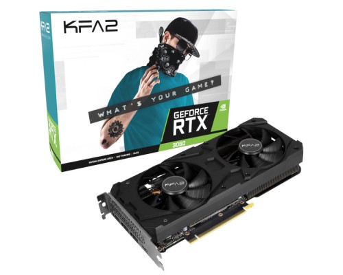 Видеокарта RTX3060 CORE PCI-E 8GB GDDR6 128BIT W/HDMI/DP/DP/DP/Cooling Fan (36NSL8MD6OCK) (105673)