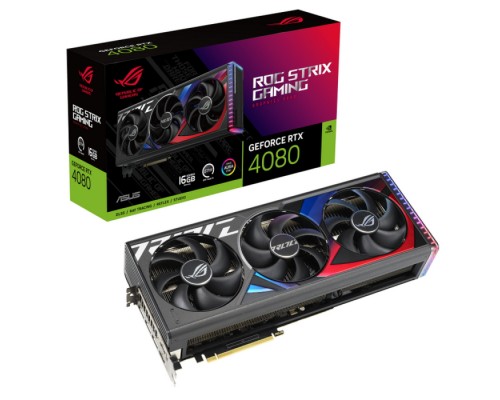 Видеокарта ROG-STRIX-RTX4080-16G-GAMING /RTX4080,HDMI*2,DP*3,16G,D6X (90YV0IC1-M0NA00)