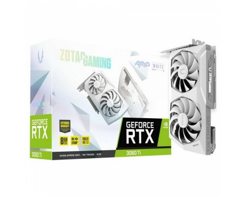 Видеокарта RTX3060Ti AMP White Edition LHR 8GB GDDR6 256bit HDMI 3xDP LHR RTL  (624216)