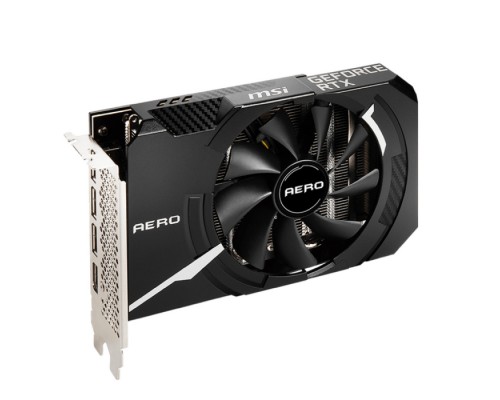 Видеокарта RTX3060Ti AERO ITX 8GB OC LHR GDDR6 256-bit 3xDP HDMI GDDR6 256-bit 3xDP HDMI (853907)