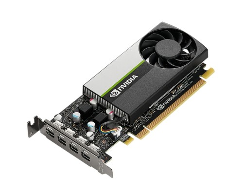 Профессиональная видеокарта VGA PNY NVIDIA T1000, 8 GB GDDR6/128 bit, PCI Express 4.0 x16, 4x mDP