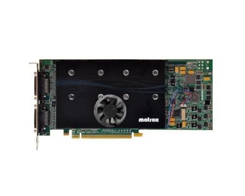 Видеокарта MURA-MPX40HF 4 outputs PCIe x16 (Gen2) 2GB1 64 Gbit/sec, SL-DVI  2048x1152 RGB (VGA) 2048x1536, operating temperature: 0 to 35 degrees