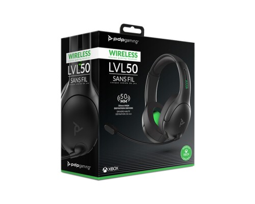 Беспроводная гарнитура PDP Gaming для XBOX LVL50 Black