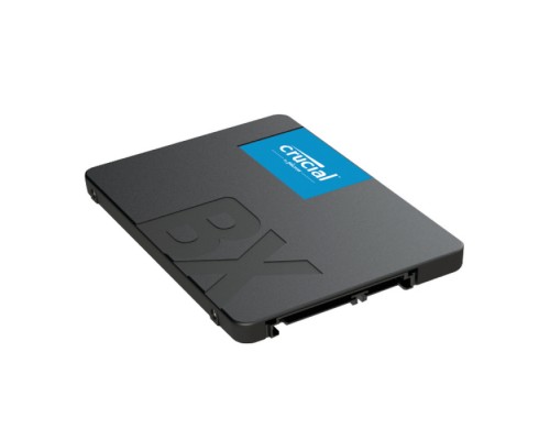 Жесткий диск 2.5  500GB Crucial BX500 Client SSD CT500BX500SSD1 7mm, SATA3, 3D TLC, R/W 550/500MB/s, IOPs 95 000/61 000, TBW 120, DWPD 0.2 (929693)