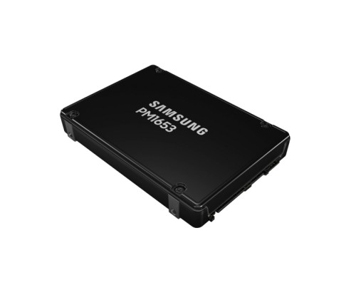 Жесткий диск MZILG1T9HCJR-00A07 2.5, 1920GB, Samsung Enterprise SSD PM1653, SAS 24 Гб/с, 1DWPD (5Y)