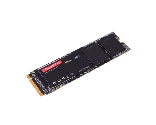 Жесткий диск M.2 2280 256GB Colorful CN600 Client SSD CN600 256GB PCIe Gen3x4 with NVMe, 1800/1000, IOPS 200/180K, MTBF 1M, 3D NAND, DRAM-less, 80TBW, 0,29DWPD, RTL (070265)