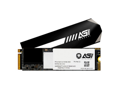 Жесткий диск M.2 2280 2TB AGI AI218 Client SSD PCIe Gen 3x4 3D TLC (AGI2T0GIMAI218) (610330)