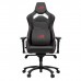 Игровое кресло Asus ROG Chariot Core чёрное искусственная кожа, сталь, аллюминий, газпатрон 4 кл, ролики 60 мм, механизм качания (322775)