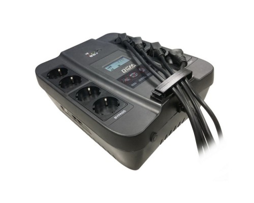 ИБП Powercom Spider SPD-1100U LCD USB 605W/1100VA black SPD-1100U LCD USB (038339)