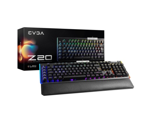 Клавиатура 811-W1-20RU-KR Keyboard Z20,RGB Color,Linear,Dark Gray (442451)