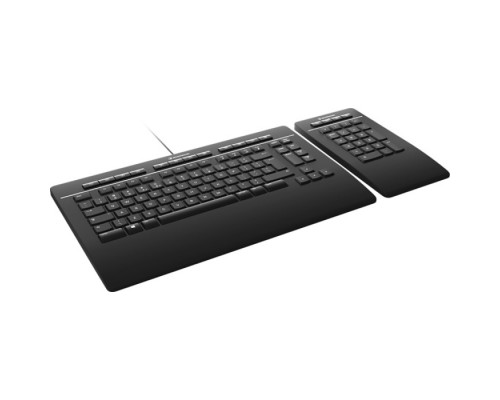 Клавиатура 3DX-700092 3Dconnexion Keyboard Pro with Numpad, US-International (QWERTY)  (341214)