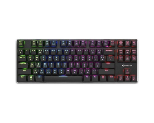 Клавиатура ASUS ROG Falchion 90MP01Y0-BKRA01 механическая, беспроводная/проводная, Cherry MX RGB, 2.4 ГГц/USB, без Numpad, RGB подсветка, черная