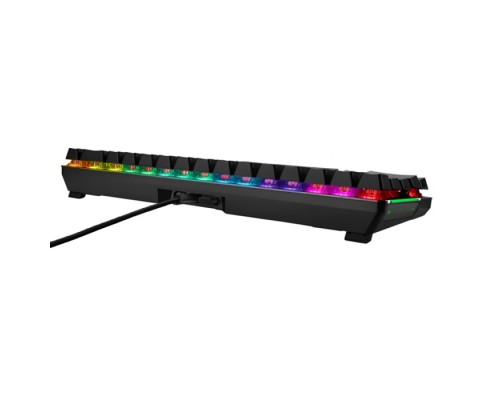 Клавиатура ASUS ROG Falchion 90MP01Y0-BKRA01 механическая, беспроводная/проводная, Cherry MX RGB, 2.4 ГГц/USB, без Numpad, RGB подсветка, черная