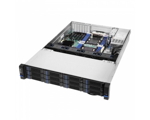 Корпус RM23812H01*15155 2U,3.5 12BAY,CRPS,W/RPSU+MINI SAS+3.5 TRAY+2.5 2BAY SUPPORT BRACKET+FAN+EAR BL CC8103(#285C),SINGLE(CHENBRO,SR/SK)+PALLET,REV.C00