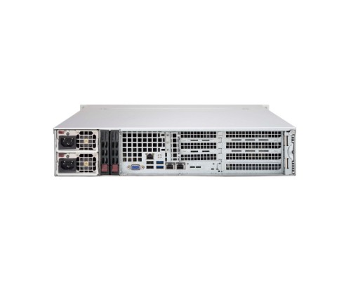 Корпус SuperMicro CSE-826BE1C-R920WB 2U, WIO, E-ATX, 920 Вт, 12x 3.5-inch SAS3/SATA3 HDD/SSD w/1 Expander, черный