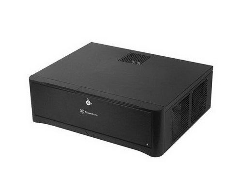 Корпус SST-GD06B Grandia HTPC Micro ATX Computer Case, Silent High Airflow Performance, 2x 3.5 Inch Hot Swap Drive Bay, lockable, black (967649)