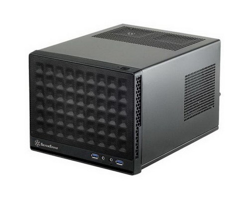 Корпус SST-SG13B Sugo Mini-ITX Compact Computer Cube Case, Mesh Front Panel, black, RTL