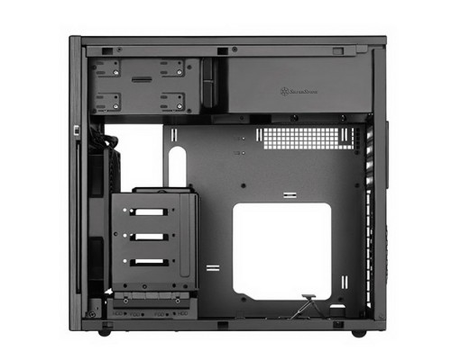 Корпус SST-CS330B Case Storage Micro-ATX Tower Computer Case, support 7x 3.5 or 2.5 Hot-Swap HDD Bays + 1x 3,5 or 2,5, black internal and black outside