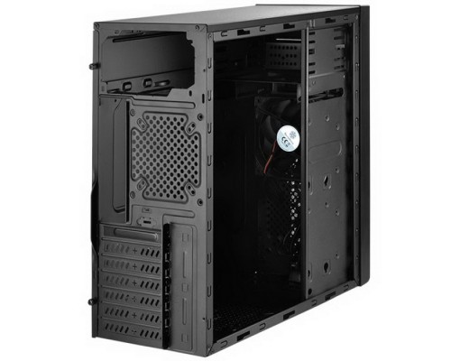 Корпус SST-PS13B Precision Midi Tower ATX Silent Computer Case, with Window, black