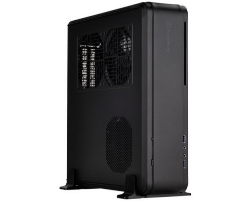 Корпус SST-FTZ01B Fortress High End Mini-ITX Gaming Computer Case, black