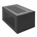 Корпус SST-SG15B Mini-ITX корпус-куб с алюминиевой передней панелью black (811246)