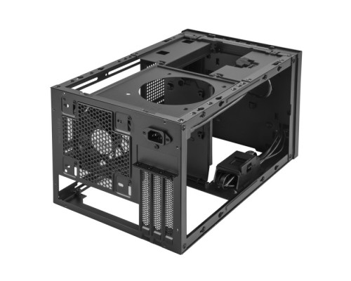 Корпус SST-SG15B Mini-ITX корпус-куб с алюминиевой передней панелью black (811246)