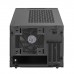 Корпус SST-SG15B Mini-ITX корпус-куб с алюминиевой передней панелью black (811246)