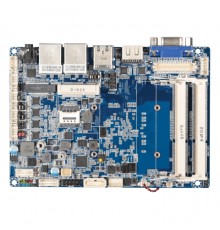 Материнская плата QBiP-3350A 3.5” SubCompact Embedded Motherboard with Intel® N3350 Processor, Dual Channel DDR3L memory, 4 x COM, 1 x SATA 6Gb/s, 6 x USB                                                                                                