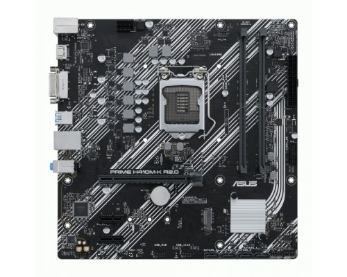 Материнская плата PRIME H410M-K R2.0 LGA1200 micro-ATX 2xDDR4 PCIEx16 2xPCIEx1 M.2 DVI HDMI GLAN (364382)