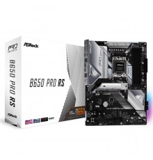 Материнская плата B650 PRO RS, Socket AM5, AMD B650, 4xDDR5-5200, HDMI+DP, 2xPCI-Ex16, 1xPCI-Ex1, 4xSATA3(RAID 0/1/10), 3xM.2, 8 Ch Audio, 1x2.5GLan, (6+3)xUSB2.0, (3+2)xUSB3.2, (1+1)xUSB3.2 Type-C™, ATX, RTL,  (940750)                               