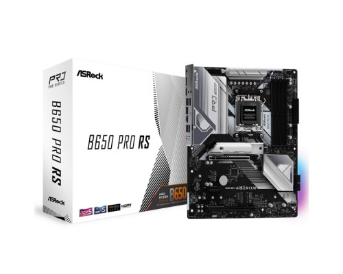 Материнская плата B650 PRO RS, Socket AM5, AMD B650, 4xDDR5-5200, HDMI+DP, 2xPCI-Ex16, 1xPCI-Ex1, 4xSATA3(RAID 0/1/10), 3xM.2, 8 Ch Audio, 1x2.5GLan, (6+3)xUSB2.0, (3+2)xUSB3.2, (1+1)xUSB3.2 Type-C™, ATX, RTL,  (940750)