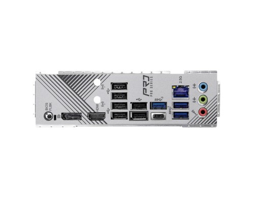 Материнская плата B650 PRO RS, Socket AM5, AMD B650, 4xDDR5-5200, HDMI+DP, 2xPCI-Ex16, 1xPCI-Ex1, 4xSATA3(RAID 0/1/10), 3xM.2, 8 Ch Audio, 1x2.5GLan, (6+3)xUSB2.0, (3+2)xUSB3.2, (1+1)xUSB3.2 Type-C™, ATX, RTL,  (940750)