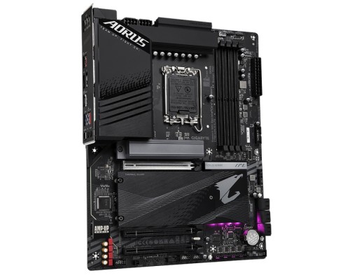 Материнская плата Z790 AORUS ELITE, Socket 1700, Intel®Z790, 4xDDR5-4800, HDMI+DP, 3xPCI-Ex16, 6xSATA3(RAID 0/1/5/10), 4xM.2, 8Ch Audio, 1x2.5GbLan, (4+4)xUSB2.0, (5+2)xUSB3.2, (1+1)xUSB3.2 Type-C™, ATX, RTL