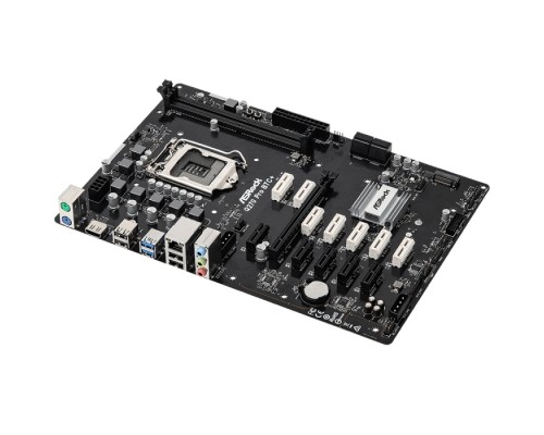 Материнская плата Q270 PRO BTC+, Socket 1151, Intel®Q270, 2xDDR4-2400, HDMI, 1xPCI-Ex16, 12xPCI-Ex1, 4xSATA3, 1xM.2, GLan, (4+2)xUSB2.0, (2+2)xUSB3.0, 2xPS/2, ATX, RTL  (935473)