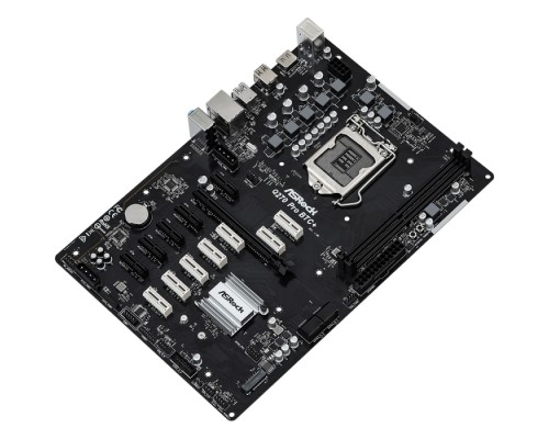 Материнская плата Q270 PRO BTC+, Socket 1151, Intel®Q270, 2xDDR4-2400, HDMI, 1xPCI-Ex16, 12xPCI-Ex1, 4xSATA3, 1xM.2, GLan, (4+2)xUSB2.0, (2+2)xUSB3.0, 2xPS/2, ATX, RTL  (935473)