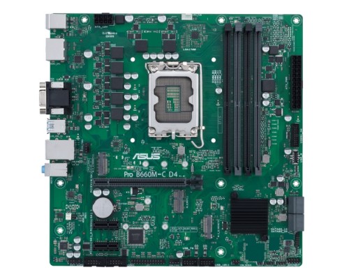 Материнская плата PRO B660M-C D4-CSM LGA1700 micro-ATX 4xDDR4 PCIEx16 2xPCIEx1 2xM.2 VGA HDMI DP GLAN (509431)