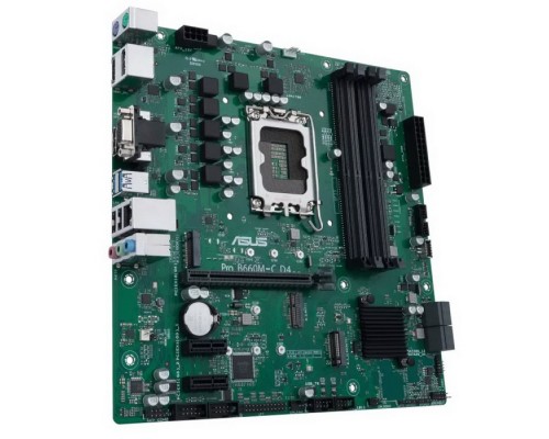 Материнская плата PRO B660M-C D4-CSM LGA1700 micro-ATX 4xDDR4 PCIEx16 2xPCIEx1 2xM.2 VGA HDMI DP GLAN (509431)