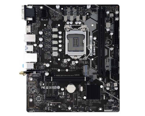 Материнская плата B560MH-E 2.0, Socket 1200, Intel®B560, 2xDDR4-3200, D-SUB+HDMI, 1xPCI-Ex16, 1xPCI-Ex1, 4xSATA3, 1xM.2, 8Ch Audio, GLan, (4+2)xUSB2.0, (2+2)xUSB3.2, 1xPS/2, mATX, RTL  (685536)