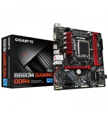 Материнская плата B660M GAMING DDR4, Socket 1700, Intel®B660, 4xDDR4-3200, D-SUB+HDMI+DP, 1xPCI-Ex16, 1xPCI-Ex1, 4xSATA3(RAID 0/1/5/10), 2xM.2, 8Ch Audio, 2,5GbLan, (2+4)xUSB2.0, (3+2)xUSB3.2, (1+0)xUSB3.2 Type-C™, 1xPS/2, mATX, RTL  (830809)        