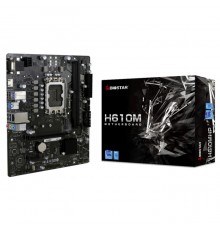 Материнская плата H610MHP, Socket 1700, Intel®H610, 2xDDR4-3200, D-SUB+HDMI, 1xPCI-Ex16, 1xPCI-Ex1, 4xSATA3, 1xM.2, 8 Ch Audio, GLan, (4+4)xUSB2.0, (2+2)xUSB3.2, 1xPS/2, mATX, RTL   (686007)                                                            