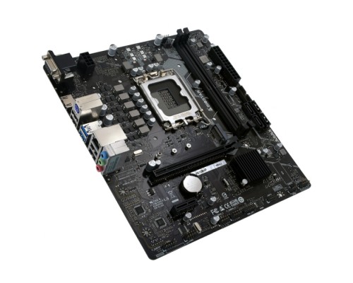 Материнская плата H610MHP, Socket 1700, Intel®H610, 2xDDR4-3200, D-SUB+HDMI, 1xPCI-Ex16, 1xPCI-Ex1, 4xSATA3, 1xM.2, 8 Ch Audio, GLan, (4+4)xUSB2.0, (2+2)xUSB3.2, 1xPS/2, mATX, RTL   (686007)