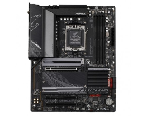 Материнская плата B650 AORUS ELITE AX, Socket AM5, AMD B650, 4xDDR5-5200, HDMI+DP, 3xPCI-Ex16, 4xSATA3(RAID 0/1/10), 3xM.2, 8 Ch Audio, 2.5GLan, WiFi, (4+4)xUSB2.0, (7+2)xUSB3.2, (0+1)xUSB3.2 Type-C™, ATX, RTL  (849375)