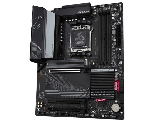 Материнская плата B650 AORUS ELITE AX, Socket AM5, AMD B650, 4xDDR5-5200, HDMI+DP, 3xPCI-Ex16, 4xSATA3(RAID 0/1/10), 3xM.2, 8 Ch Audio, 2.5GLan, WiFi, (4+4)xUSB2.0, (7+2)xUSB3.2, (0+1)xUSB3.2 Type-C™, ATX, RTL  (849375)