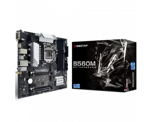 Материнская плата B560MX-E PRO, Socket 1200, Intel®B560, 4xDDR4-3200, D-SUB+DVI-D+HDMI, 2xPCI-Ex16, 1xPCI-Ex1, 4xSATA3(RAID 0/1/5/10), 2xM.2, 8Ch Audio, GLan, WiFi, (2+4)xUSB2.0, (4+2)xUSB3.2, 1xPS/2, mATX, RTL  (685277)