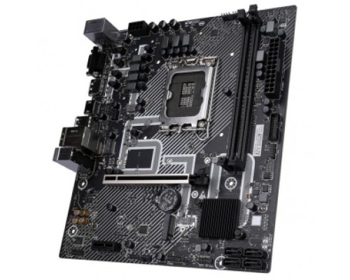 Материнская плата H610M-K M.2 V20, Socket 1700, Intel®H610, 2xDDR4-3200, D-SUB+HDMI+DP, 1xPCI-Ex16, 1xPCI-Ex1, 4xSATA3, 1xM.2, 6 Ch Audio, GLan, (4+2)xUSB2.0, (2+2)xUSB3.2, 1xPS/2, mATX, RTL